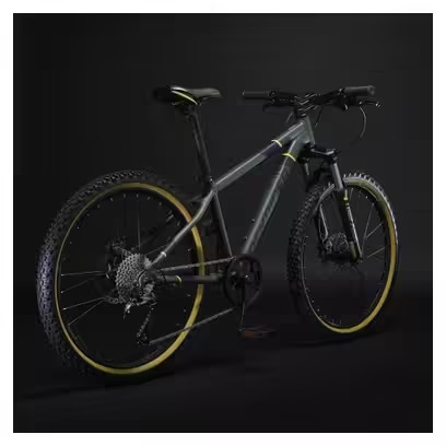 VTT Enfant Rockrider ST 920 24'' 9-12 ans Gris – Image 3