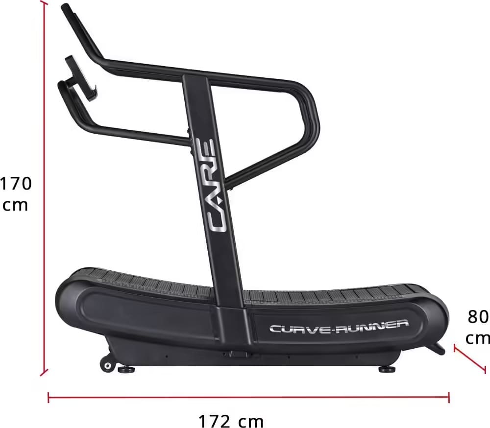 Tapis de course professionnel - CARE - CURVE-RUNNER