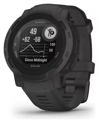 Montre de Sport Garmin Instinct 2 Solar Noir – Image 2