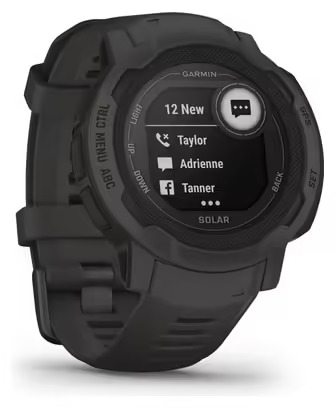 Montre de Sport Garmin Instinct 2 Solar Noir – Image 3