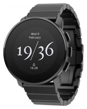 Montre GPS Garmin Instinct E - 45 mm Noir avec Bracelet en Silicone Gris Charcoal