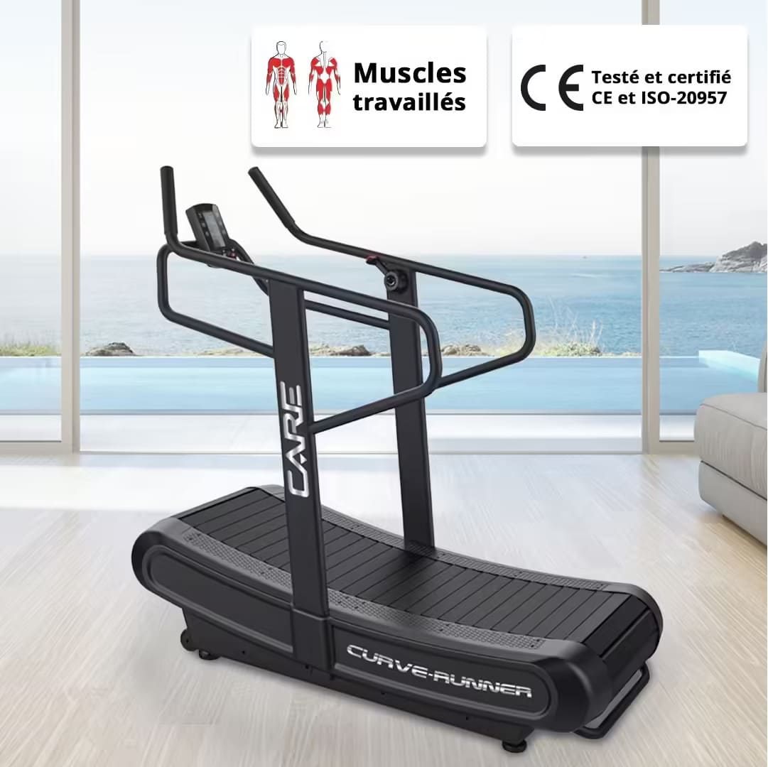 Tapis de course professionnel - CARE - CURVE-RUNNER – Image 4