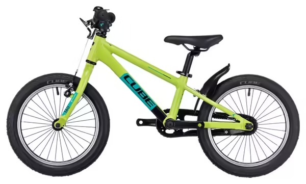 VTT Enfant Cube Cubie 160 RT Single Speed 16'' Vert 3 - 5 Ans – Image 4