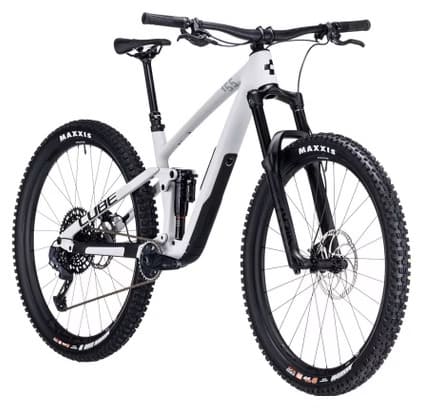VTT Tout-Suspendu Cube Stereo One55 C:62 Race Sram GX/NX Eagle 12V 29'' Gris Light – Image 2