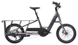 Vélo Cargo Longtail Électrique Trek Fetch+ 2 Shimano Deore 10V 500Wh 20'' Gris