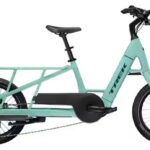 Vélo Cargo Longtail Électrique Trek Fetch+ 2 Shimano Deore 10V 500Wh 20'' Vert Sauge