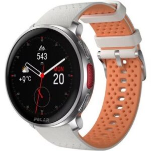 Montre GPS Polar Vantage V3 Blanc Orange