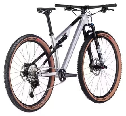 VTT Tout-Suspendu Cube AMS Zero99 C:68X Race 29 Shimano XT 12V 29'' Argent – Image 6