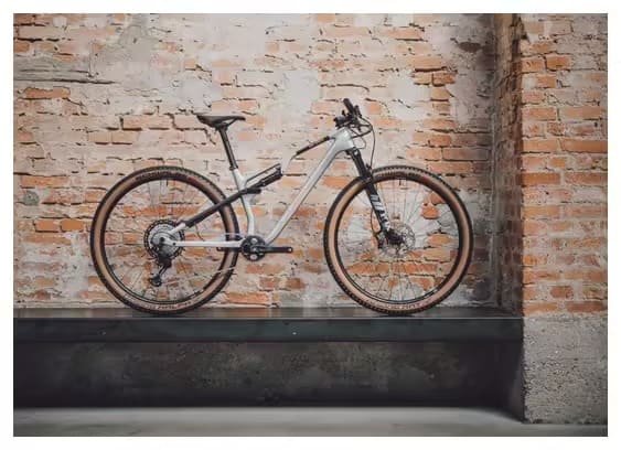 VTT Tout-Suspendu Cube AMS Zero99 C:68X Race 29 Shimano XT 12V 29'' Argent – Image 10