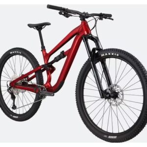 VTT Tout-Suspendu Cannondale Habit 4 Shimano Deore 12V 29'' Rouge Candy