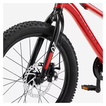 VTT enfant Rockrider Explore 900R 20'' 6-9 ans Rouge – Image 6