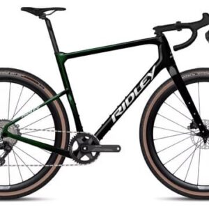 Vélo de Gravel Ridley Kanzo Adventure Shimano GRX Di2 11V 700 mm Vert Stellar Noir