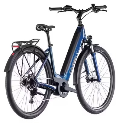 VTC Électrique Cube Touring Hybrid One 500 Easy Entry Shimano Cues 9V 500 Wh 700 mm Bleu Deep Sea 2025 – Image 6