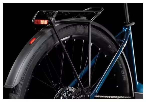 VTC Électrique Cube Touring Hybrid One 500 Easy Entry Shimano Cues 9V 500 Wh 700 mm Bleu Deep Sea 2025 – Image 10