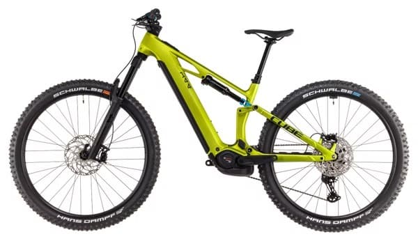 VTT Électrique Tout-Suspendu Cube Stereo Hybrid One44 HPC Race 800 Shimano Deore XT 12V 800 Wh 29'' Vert Flash Lime 2025 – Image 4