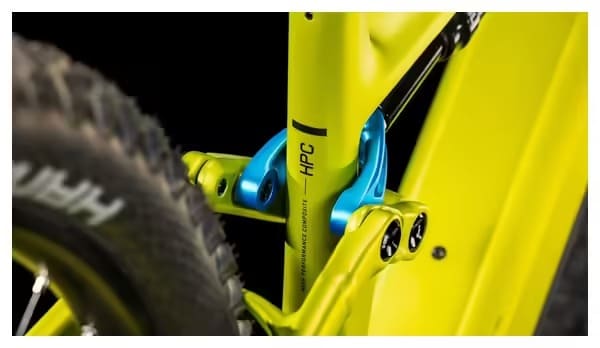 VTT Électrique Tout-Suspendu Cube Stereo Hybrid One44 HPC Race 800 Shimano Deore XT 12V 800 Wh 29'' Vert Flash Lime 2025 – Image 10