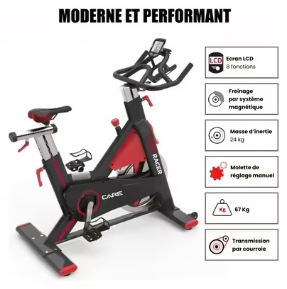 Vélo de biking - CARE - Club Racer – Image 2