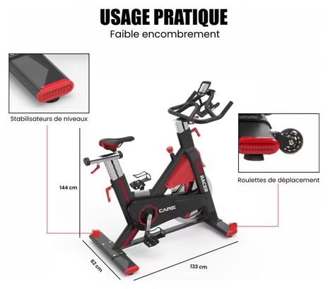 Vélo de biking - CARE - Club Racer – Image 5