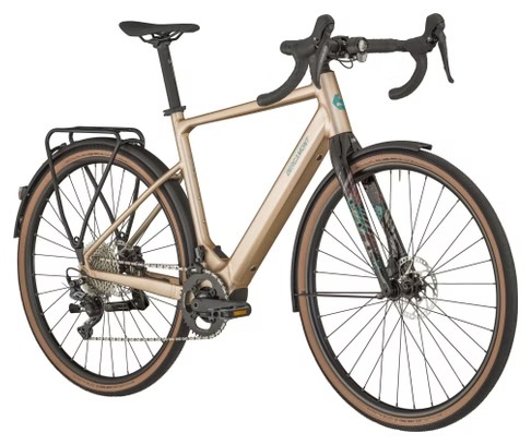 Vélo de Gravel Électrique Bergamont E-Grandurance 8 RD Shimano GRX 11V 360Wh 700 mm Beige 2025 – Image 2