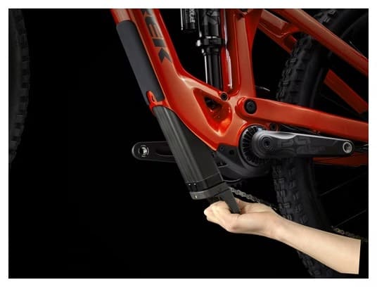 VTT Électrique Tout-Suspendu Trek Fuel EXe 9.7 Shimano SLX/XT 12V 360 Wh 29'' Rouge – Image 9