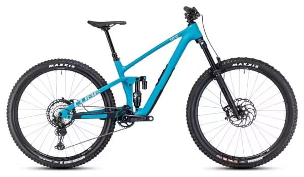 VTT Tout-Suspendu Cube Stereo One55 C:62 SLX Shimano XT 12V 29'' Bleu Bondi 2024