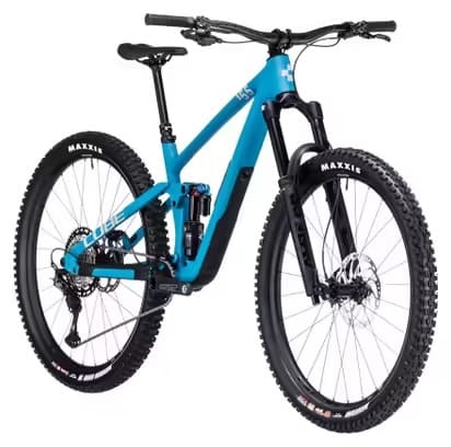 VTT Tout-Suspendu Cube Stereo One55 C:62 SLX Shimano XT 12V 29'' Bleu Bondi 2024 – Image 2