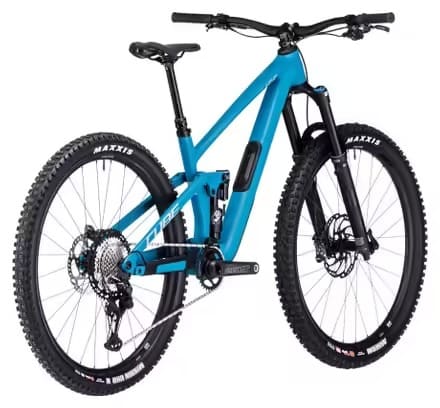 VTT Tout-Suspendu Cube Stereo One55 C:62 SLX Shimano XT 12V 29'' Bleu Bondi 2024 – Image 6