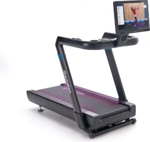 Tapis de course pliable connecté - Modèle STRIDE 8S-22 - ECHELON - Maison/Appartement - Ecran HD 22 pouces pivotant