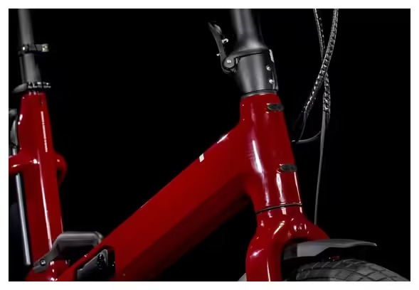 Vélo Pliant Électrique Cube Fold Hybrid 500 Shimano Tiagra 10V 500 Wh 20'' Rouge Merlot 2025 – Image 8