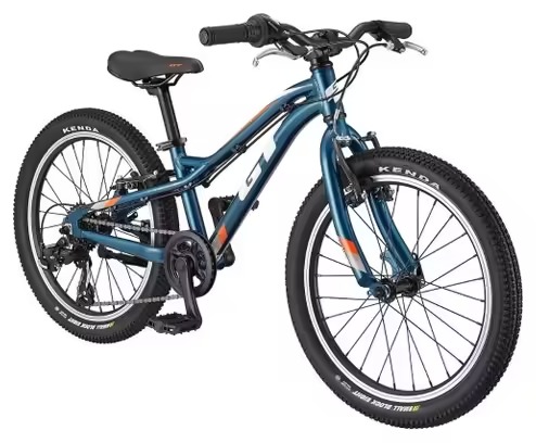 VTT Semi-Rigide Enfant GT Somper Ace 7V 20'' 2022 Bleu Teal Brillant 6 - 8 Ans – Image 2
