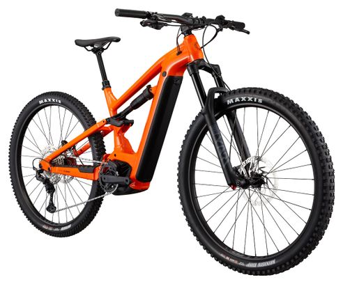 VTT Électrique Tout-Suspendu Cannondale Moterra 4 Shimano Deore 12V 625Wh 29'' Orange – Image 2