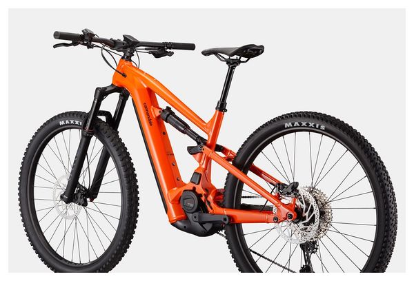 VTT Électrique Tout-Suspendu Cannondale Moterra 4 Shimano Deore 12V 625Wh 29'' Orange – Image 3
