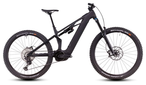 VTT Électrique Tout-Suspendu Cube Stereo Hybrid One77 HPC SLX 800 Shimano Deore XT 12V 800 Wh 29''/27.5'' Noir Blackline 2025