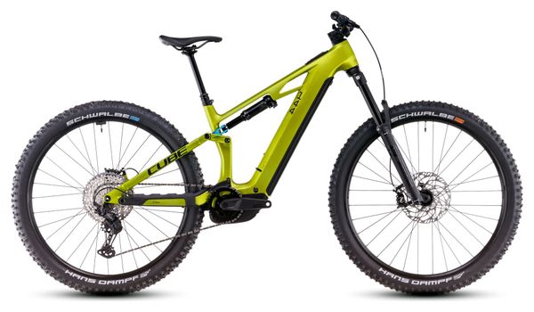 VTT Électrique Tout-Suspendu Cube Stereo Hybrid One44 HPC Race 800 Shimano Deore XT 12V 800 Wh 29'' Vert Flash Lime 2025