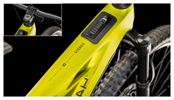 VTT Électrique Tout-Suspendu Cube Stereo Hybrid One44 HPC Race 800 Shimano Deore XT 12V 800 Wh 29'' Vert Flash Lime 2025 – Image 7