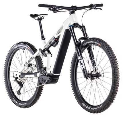 VTT Électrique Tout-Suspendu Cube Stereo Hybrid One77 HPC SLX 800 Shimano Deore XT 12V 800 Wh 29''/27.5'' Beige Desert Stone Vert 2025 – Image 2