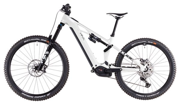 VTT Électrique Tout-Suspendu Cube Stereo Hybrid One77 HPC SLX 800 Shimano Deore XT 12V 800 Wh 29''/27.5'' Beige Desert Stone Vert 2025 – Image 4