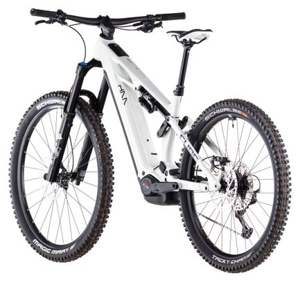VTT Électrique Tout-Suspendu Cube Stereo Hybrid One77 HPC SLX 800 Shimano Deore XT 12V 800 Wh 29''/27.5'' Beige Desert Stone Vert 2025 – Image 5