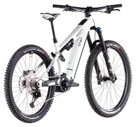 VTT Électrique Tout-Suspendu Cube Stereo Hybrid One77 HPC SLX 800 Shimano Deore XT 12V 800 Wh 29''/27.5'' Beige Desert Stone Vert 2025 – Image 6