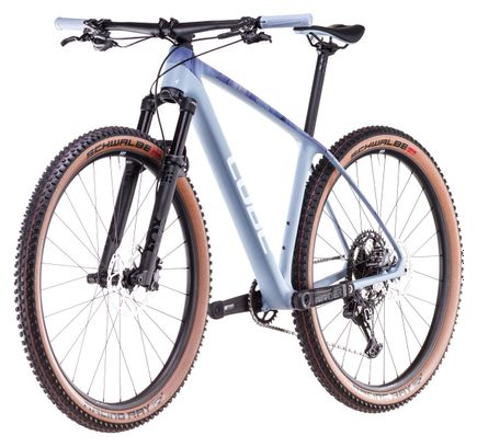 VTT Semi-Rigide Cube Reaction C:62 Race Shimano Deore XT 12V 29'' Bleu Pigeon Art 2025 – Image 3