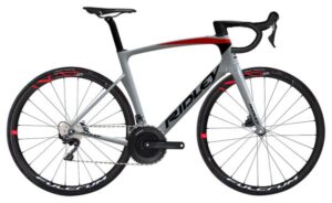 Vélo de Route Ridley Noah Disc Shimano Ultegra 11V 700 mm Gris Rouge
