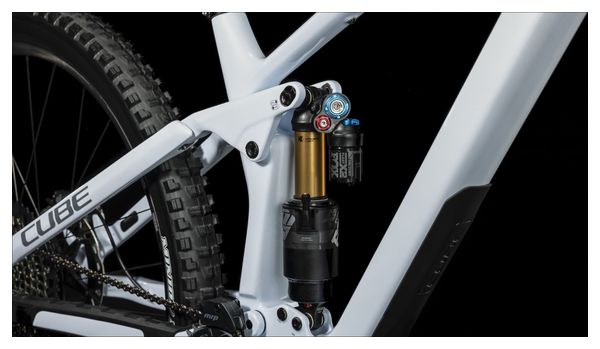 VTT Tout-Suspendu Cube Stereo One77 C:68X SLT 29 Sram X01 Eagle AXS 12V 29'' Blanc Flash – Image 8