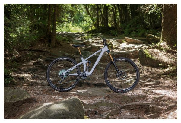 VTT Tout-Suspendu Cube Stereo One77 C:68X SLT 29 Sram X01 Eagle AXS 12V 29'' Blanc Flash – Image 10