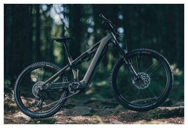 VTT Électrique Tout-Suspendu Cube Stereo Hybrid One77 HPC TM 800 Sram GX Eagle AXS 12V 800 Wh 29''/27.5'' Vert Dusty Olive 2025 – Image 10