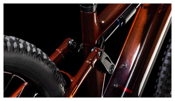 VTT Électrique Tout-Suspendu Cube Stereo Hybrid One77 HPC Race 800 Shimano Deore 12V 800 Wh 29''/27.5'' Orange Liquid 2025 – Image 9