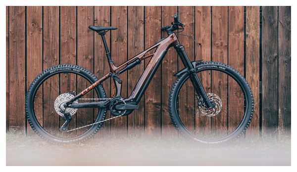 VTT Électrique Tout-Suspendu Cube Stereo Hybrid One77 HPC Race 800 Shimano Deore 12V 800 Wh 29''/27.5'' Orange Liquid 2025 – Image 10