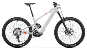 VTT Électrique Tout-Suspendu Mondraker Crafty Carbon R Shimano XT 12V 800 Wh 29'' Blanc 2025