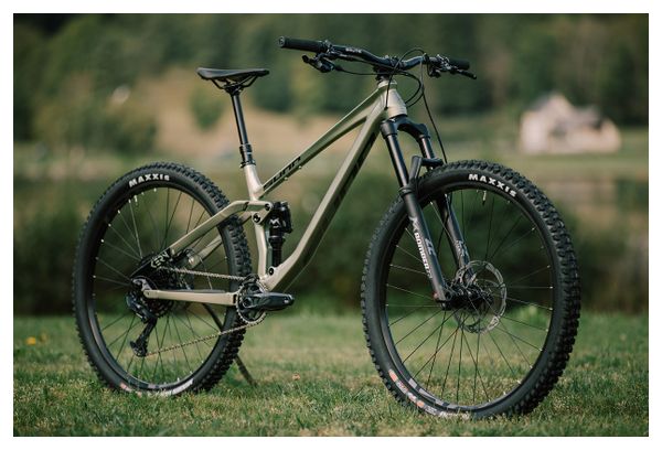 VTT Tout-Suspendu Sunn Kern S1 Sram GX Eagle 12V 29'' Beige – Image 5