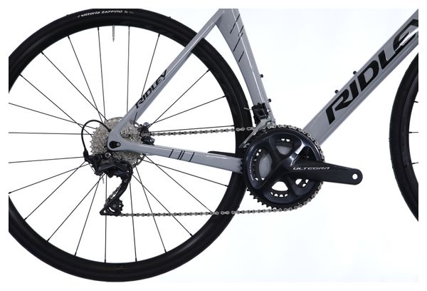 Vélo de Route Ridley Noah Disc Shimano Ultegra 11V 700 mm Gris Battleship – Image 3