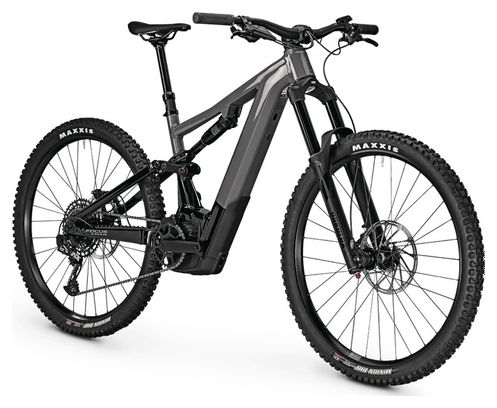 VTT Électrique Tout-Suspendu Focus SAM² 6.7 SRAM NX Eagle 12V 625 Wh 29'' Stategrey / MagicBlack / Gris – Image 3